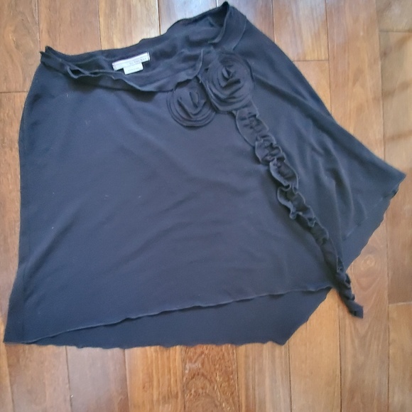 Black knit poncho - Picture 1 of 4